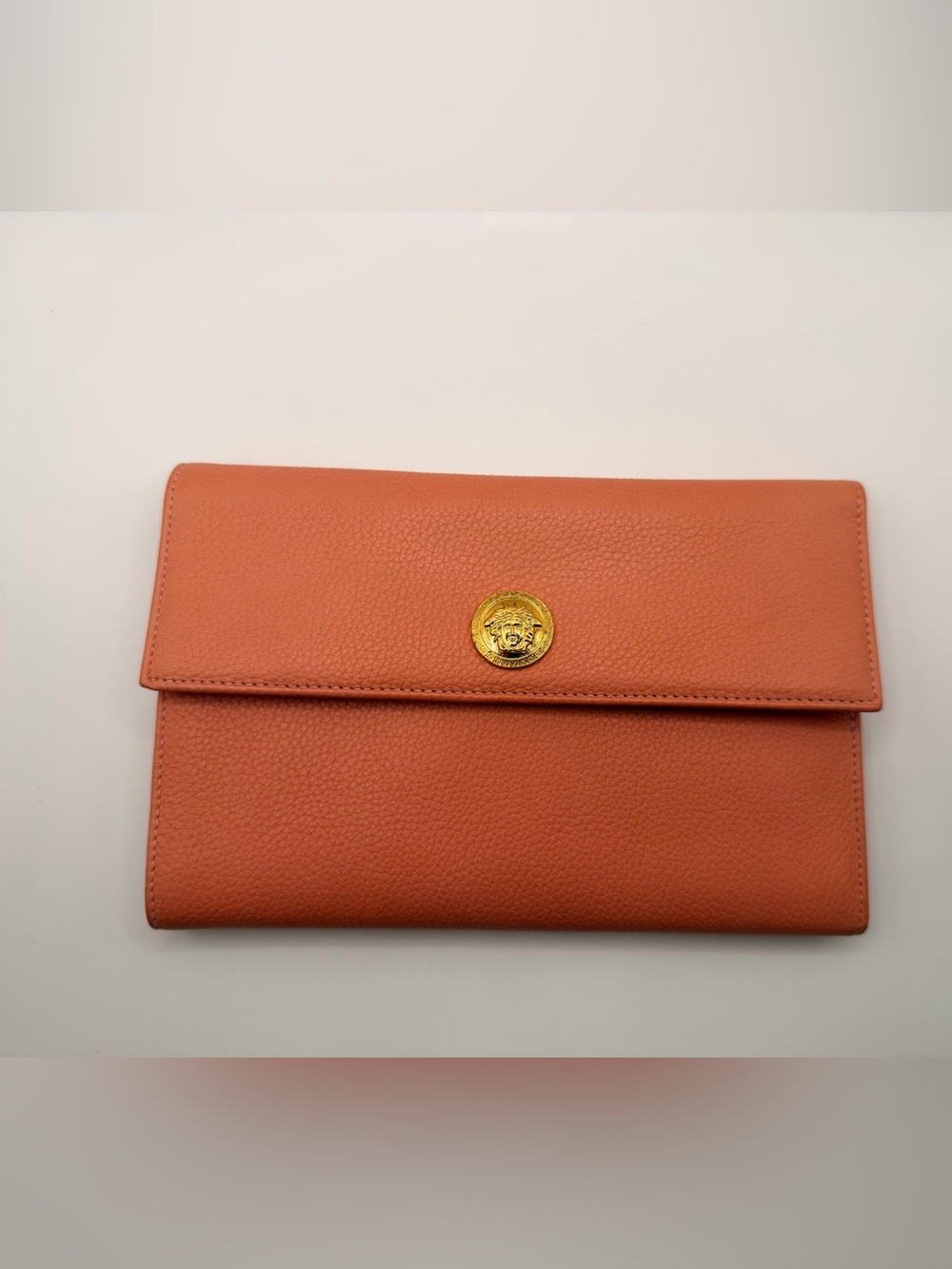 Vintage Gianni Versace Medusa Head Long Wallet